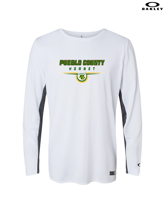 Pueblo County HS Football Design - Mens Oakley Longsleeve