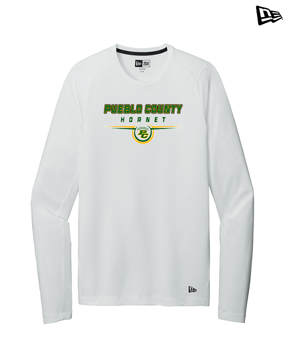 Pueblo County HS Football Design - New Era Performance Long Sleeve