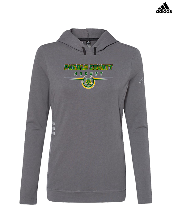 Pueblo County HS Football Design - Womens Adidas Hoodie