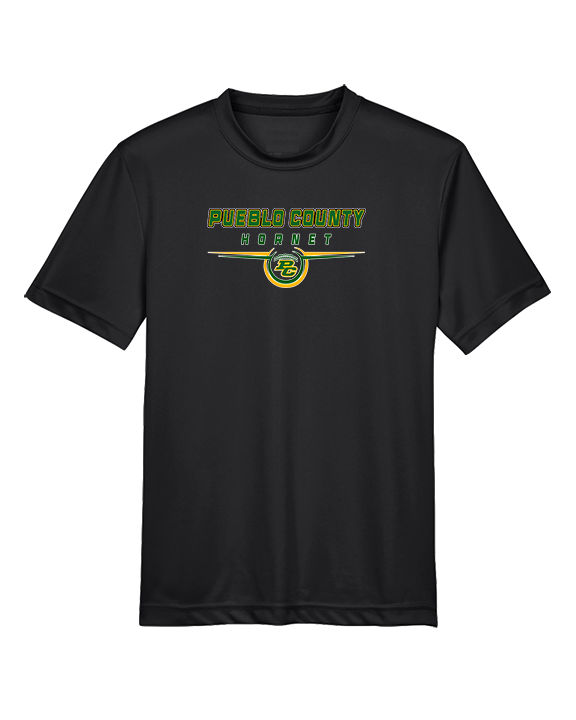 Pueblo County HS Football Design - Youth Performance Shirt