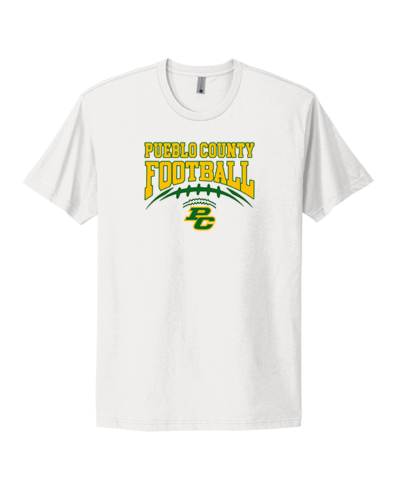Pueblo County HS Football Football - Mens Select Cotton T-Shirt