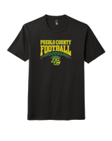 Pueblo County HS Football Football - Tri-Blend Shirt