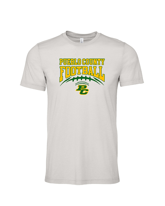 Pueblo County HS Football Football - Tri-Blend Shirt