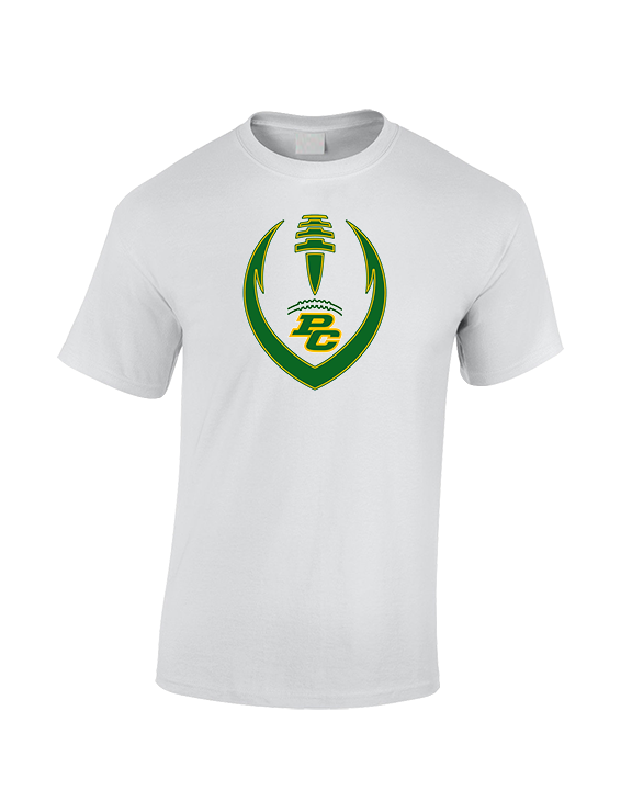 Pueblo County HS Football Full Football - Cotton T-Shirt