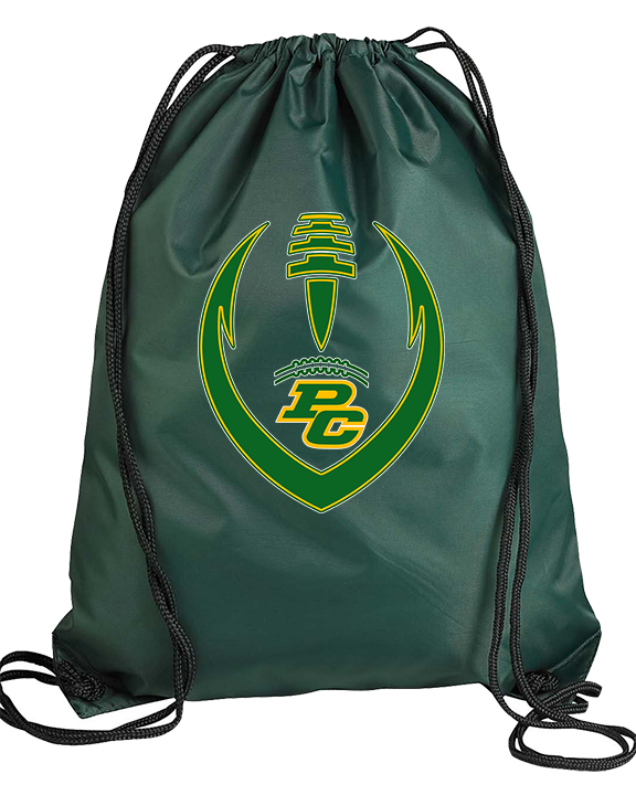 Pueblo County HS Football Full Football - Drawstring Bag