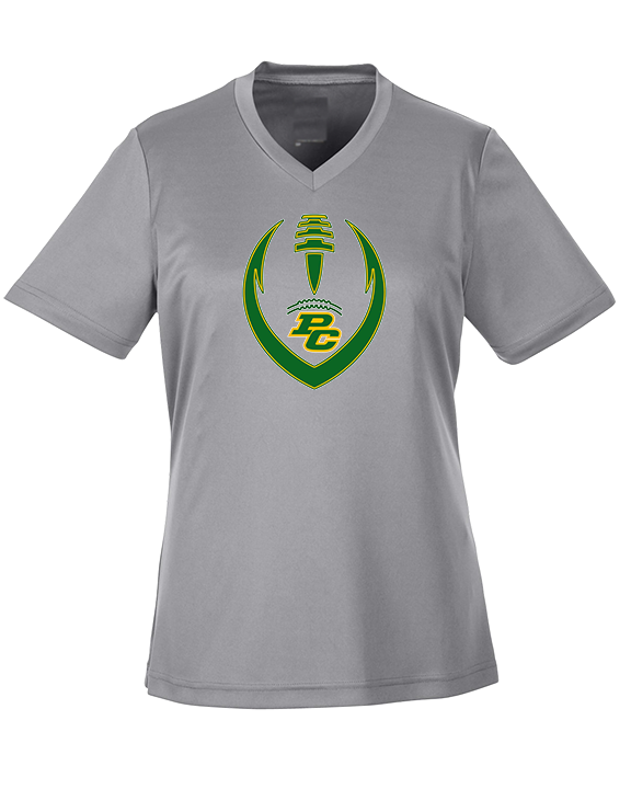 Pueblo County HS Football Full Football - Womens Performance Shirt