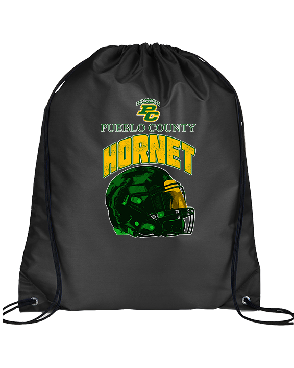 Pueblo County HS Football Helmet - Drawstring Bag
