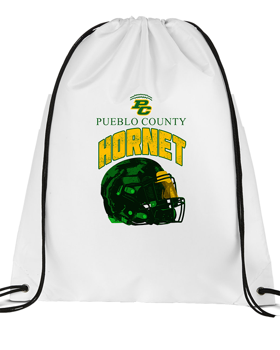 Pueblo County HS Football Helmet - Drawstring Bag
