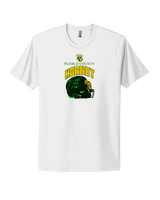 Pueblo County HS Football Helmet - Mens Select Cotton T-Shirt