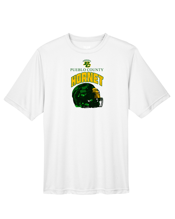 Pueblo County HS Football Helmet - Performance Shirt