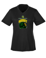 Pueblo County HS Football Helmet - Womens Performance Shirt