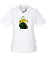 Pueblo County HS Football Helmet - Womens Performance Shirt