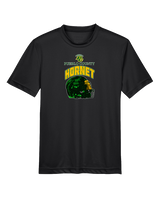 Pueblo County HS Football Helmet - Youth Performance Shirt