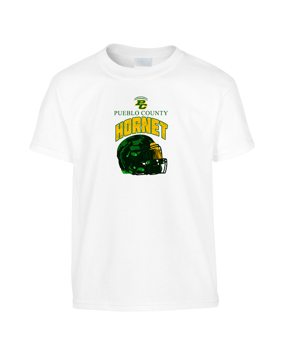 Pueblo County HS Football Helmet - Youth Shirt