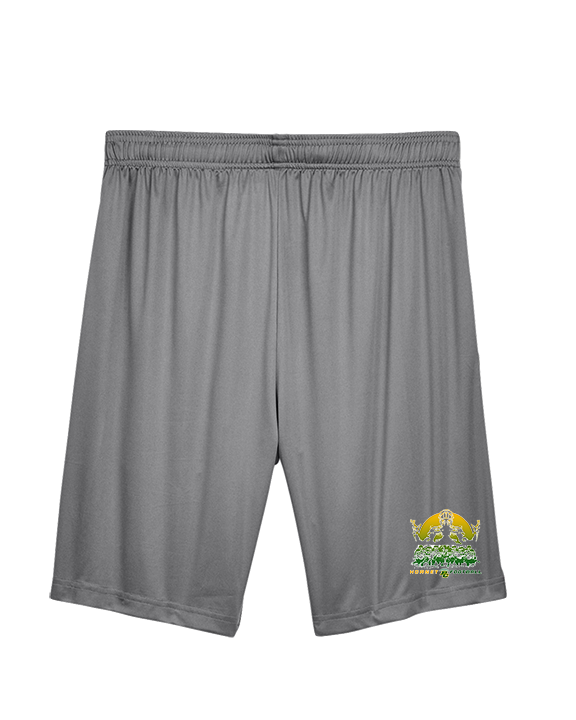 Pueblo County HS Football Unleashed - Mens Training Shorts with Pockets