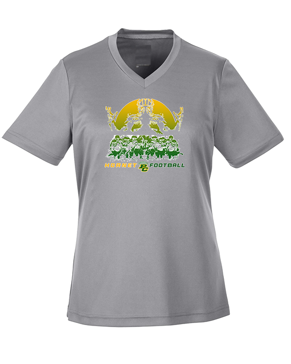 Pueblo County HS Football Unleashed - Womens Performance Shirt
