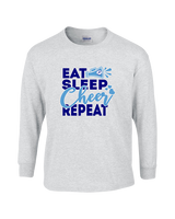 Pueblo HS Cheer Eat Sleep Cheer - Cotton Longsleeve
