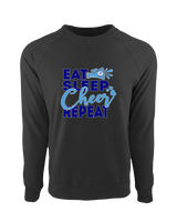 Pueblo HS Cheer Eat Sleep Cheer - Crewneck Sweatshirt