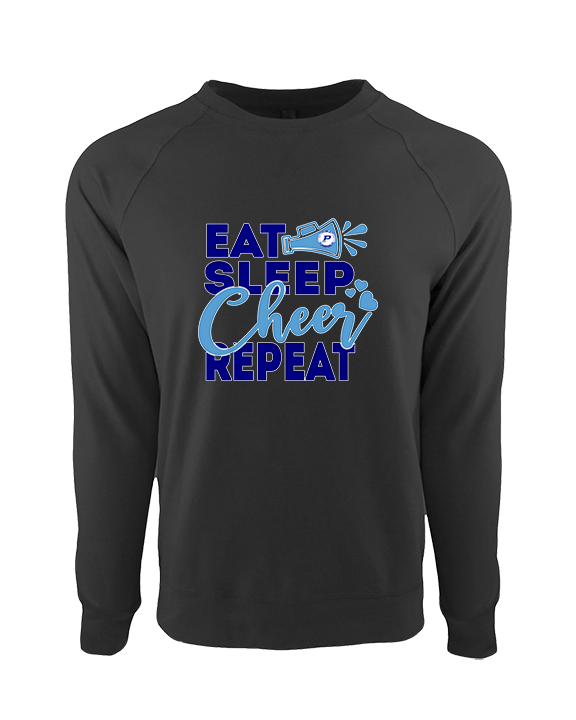 Pueblo HS Cheer Eat Sleep Cheer - Crewneck Sweatshirt