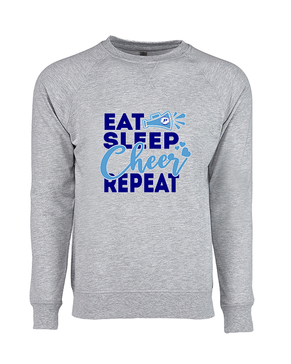 Pueblo HS Cheer Eat Sleep Cheer - Crewneck Sweatshirt