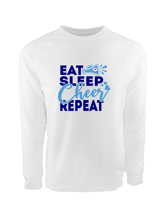 Pueblo HS Cheer Eat Sleep Cheer - Crewneck Sweatshirt