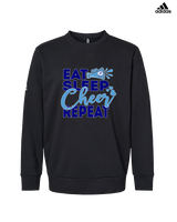 Pueblo HS Cheer Eat Sleep Cheer - Mens Adidas Crewneck