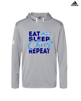 Pueblo HS Cheer Eat Sleep Cheer - Mens Adidas Hoodie