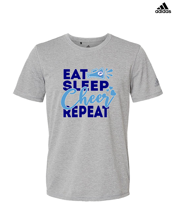 Pueblo HS Cheer Eat Sleep Cheer - Mens Adidas Performance Shirt