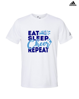 Pueblo HS Cheer Eat Sleep Cheer - Mens Adidas Performance Shirt