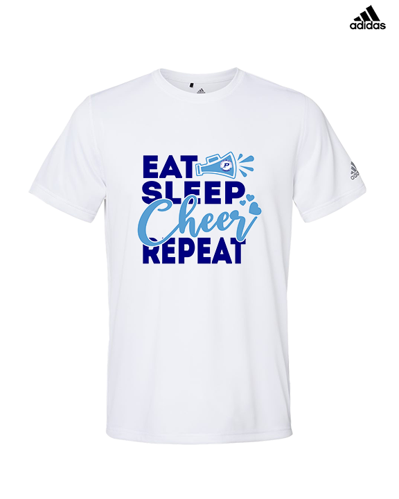 Pueblo HS Cheer Eat Sleep Cheer - Mens Adidas Performance Shirt