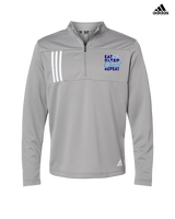 Pueblo HS Cheer Eat Sleep Cheer - Mens Adidas Quarter Zip