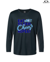 Pueblo HS Cheer Eat Sleep Cheer - Mens Oakley Longsleeve