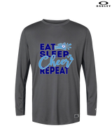 Pueblo HS Cheer Eat Sleep Cheer - Mens Oakley Longsleeve