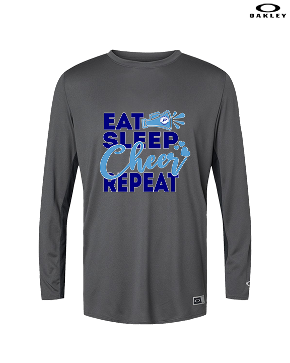 Pueblo HS Cheer Eat Sleep Cheer - Mens Oakley Longsleeve