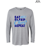 Pueblo HS Cheer Eat Sleep Cheer - Mens Oakley Longsleeve
