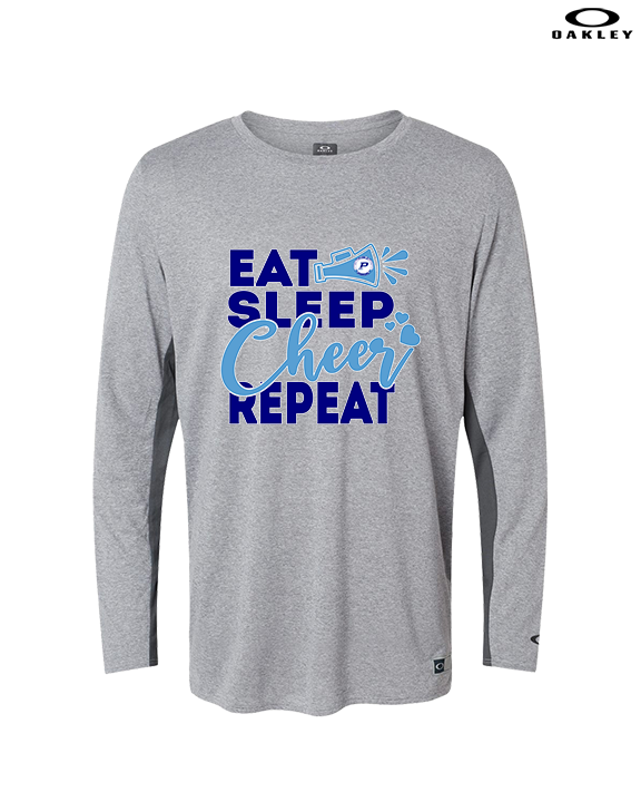 Pueblo HS Cheer Eat Sleep Cheer - Mens Oakley Longsleeve