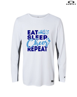 Pueblo HS Cheer Eat Sleep Cheer - Mens Oakley Longsleeve