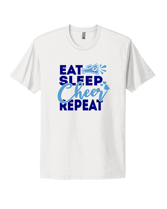 Pueblo HS Cheer Eat Sleep Cheer - Mens Select Cotton T-Shirt