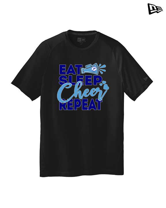 Pueblo HS Cheer Eat Sleep Cheer - New Era Performance Shirt