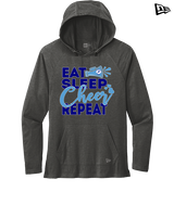 Pueblo HS Cheer Eat Sleep Cheer - New Era Tri-Blend Hoodie
