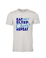 Pueblo HS Cheer Eat Sleep Cheer - Tri-Blend Shirt