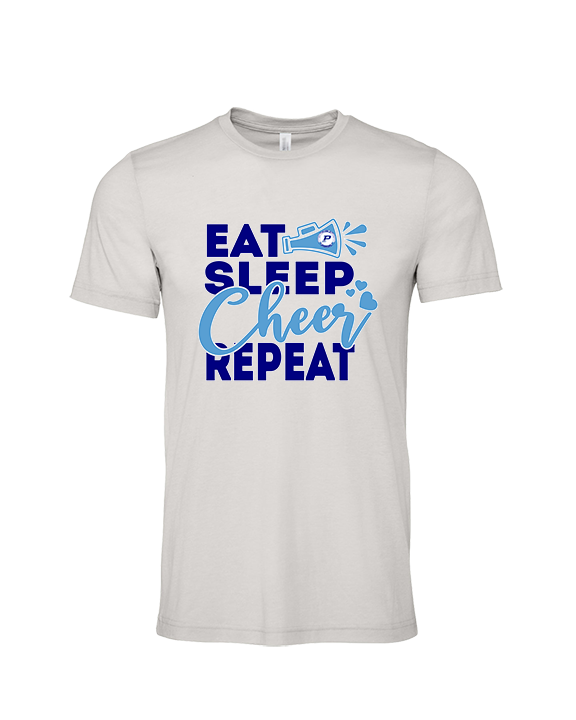 Pueblo HS Cheer Eat Sleep Cheer - Tri-Blend Shirt