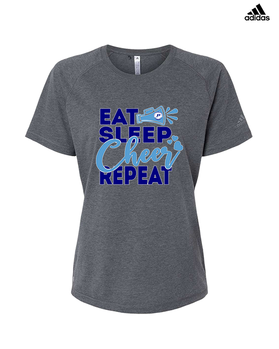 Pueblo HS Cheer Eat Sleep Cheer - Womens Adidas Performance Shirt