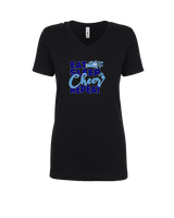 Pueblo HS Cheer Eat Sleep Cheer - Womens Vneck