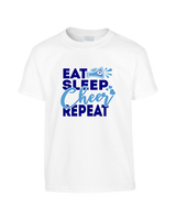 Pueblo HS Cheer Eat Sleep Cheer - Youth Shirt