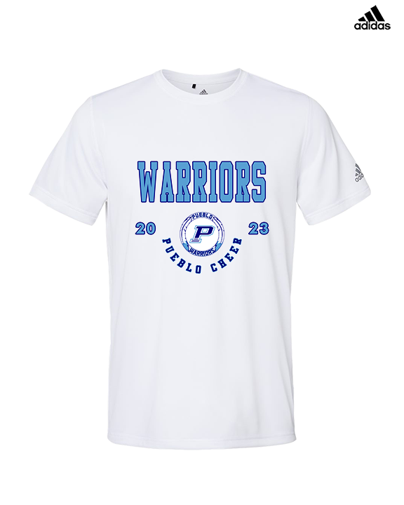 Pueblo HS Cheer Swoop - Mens Adidas Performance Shirt