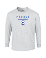 Pueblo HS Cross Country Block - Cotton Longsleeve