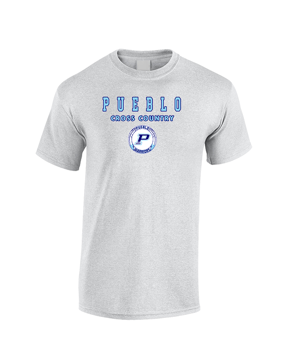 Pueblo HS Cross Country Block - Cotton T-Shirt