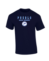 Pueblo HS Cross Country Block - Cotton T-Shirt