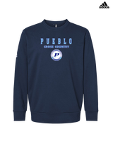 Pueblo HS Cross Country Block - Mens Adidas Crewneck